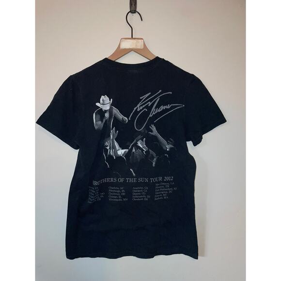 Womens Kenny Chesney Shirt Brothers Of The Sun Tour Country Tee 2012 Small - Picture 6 of 10